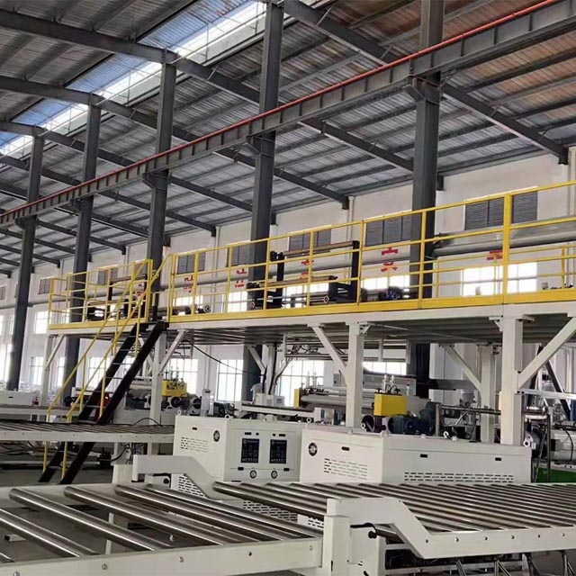 Spc Flooring Production Making Line In China Hallmark